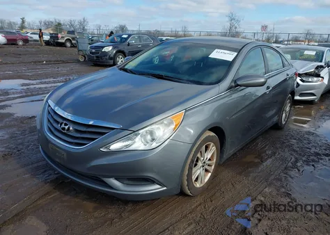 2012 Hyundai Sonata Gls z USA, uszkodzony, nr VIN 5NPEB4ACXCH431663